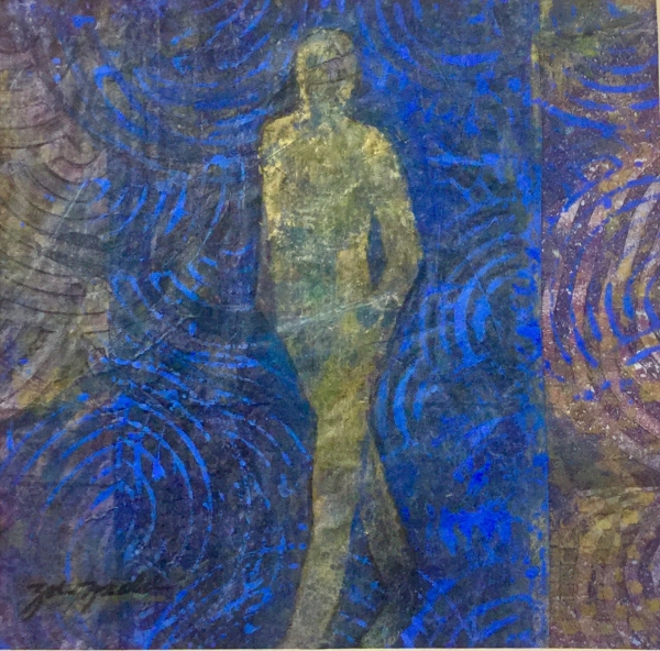 Bronzed Figure